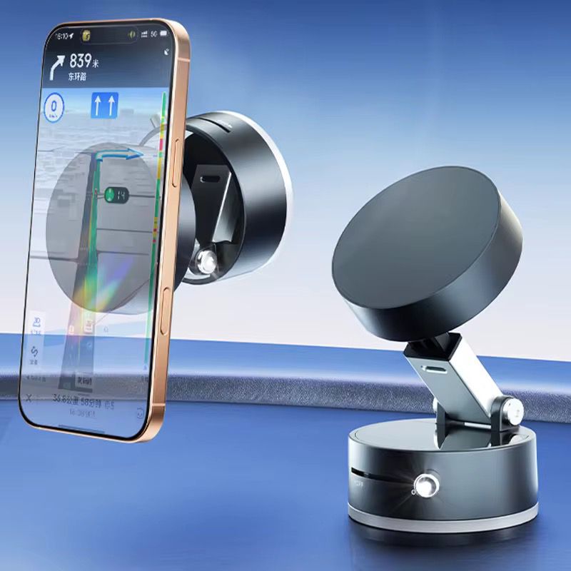 Support de téléphone magnétique à ventouse double face extensible